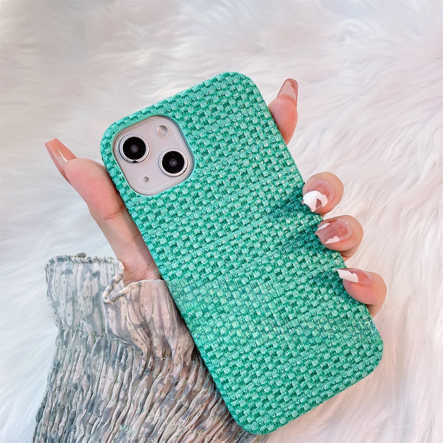 Woven Pattern iPhone Case