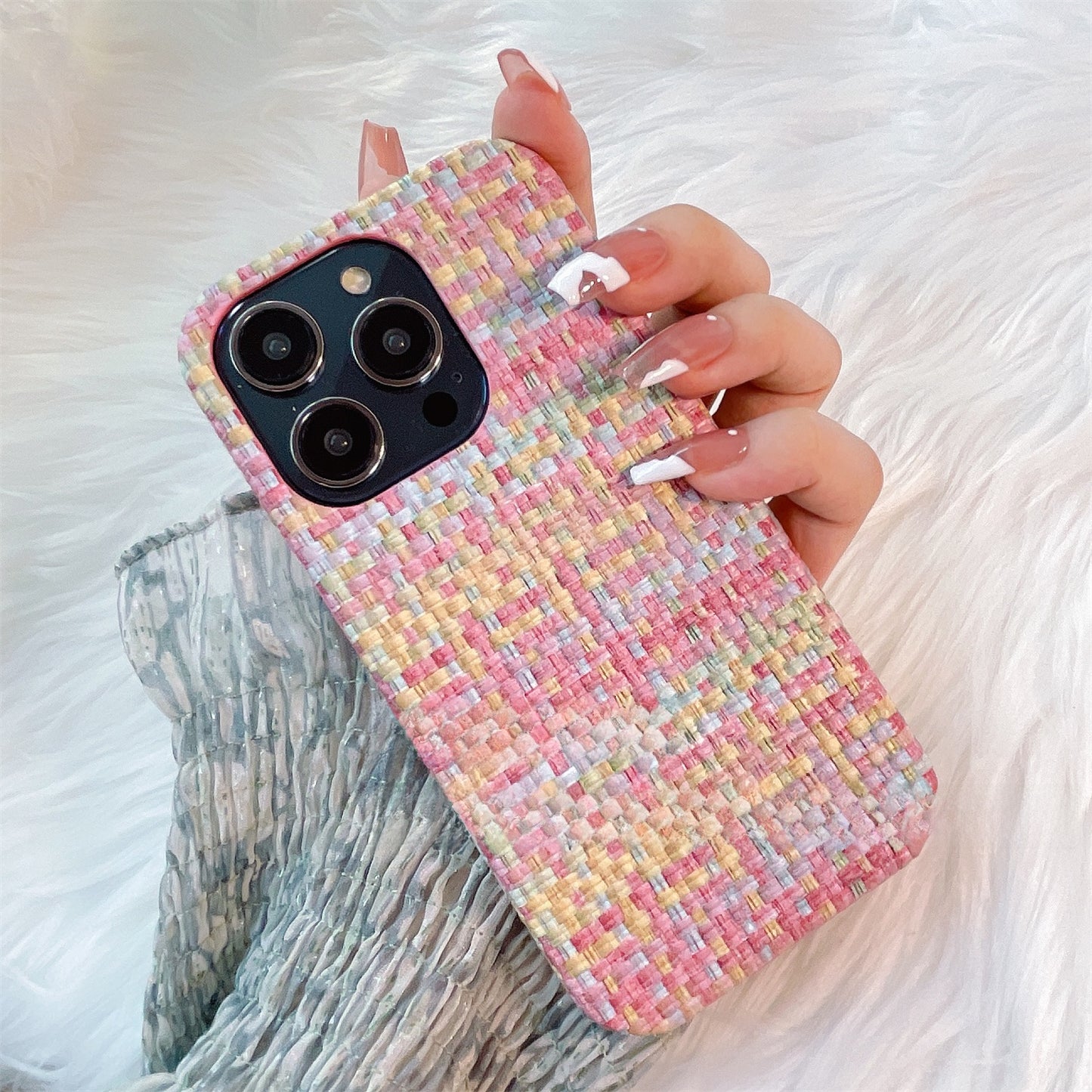 Woven Pattern iPhone Case