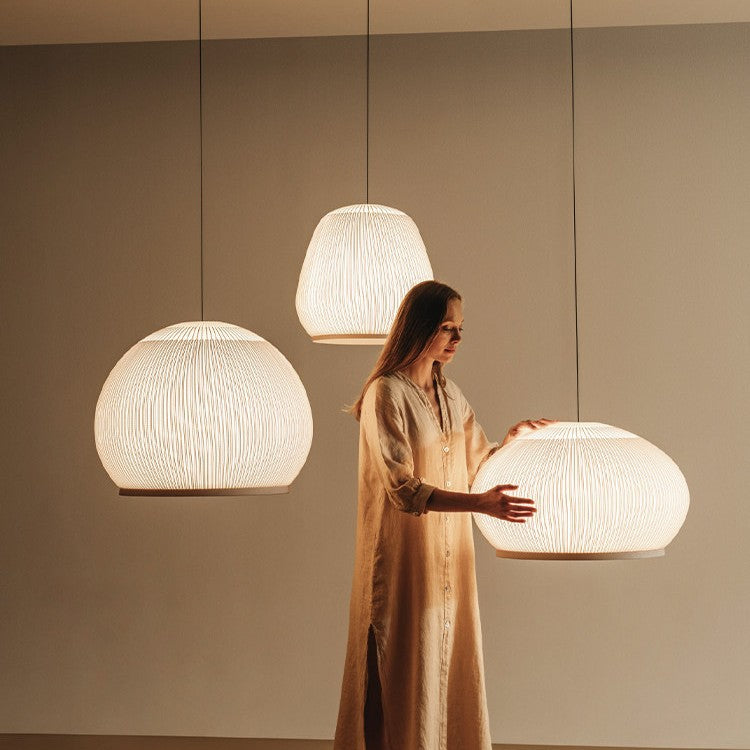 Woven Pendant Light Modern Design