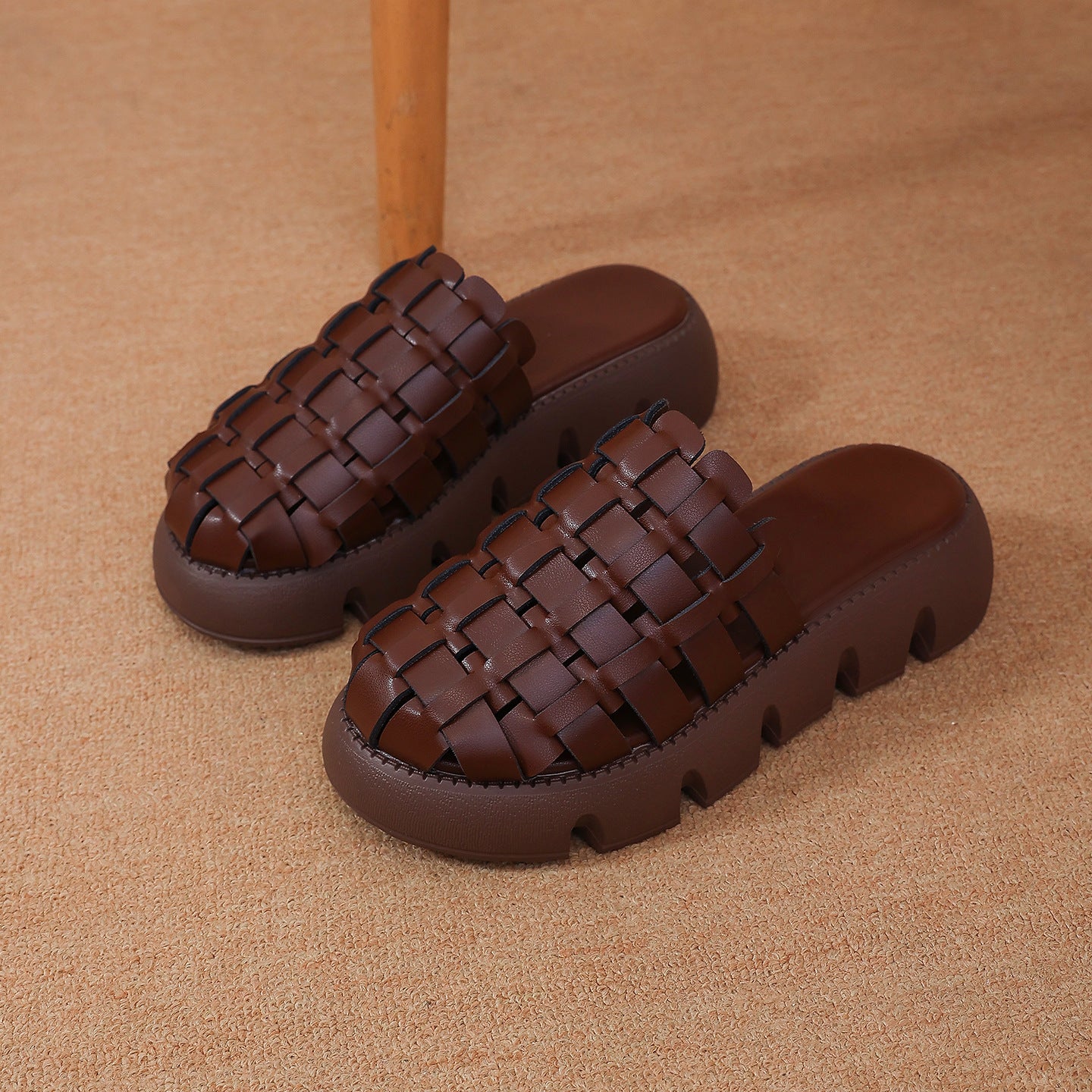 Woven Platform Sandals