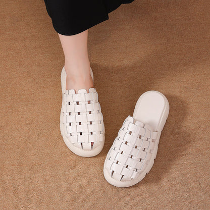 Woven Platform Sandals
