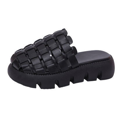 Woven Platform Sandals
