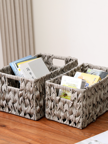 Woven Rattan Storage Box