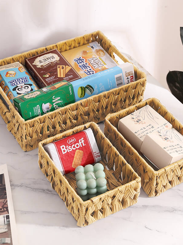 Woven Rattan Storage Box