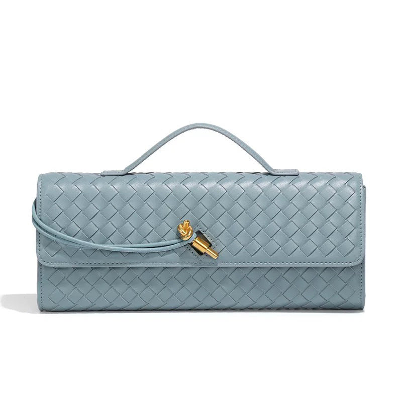 Woven Single Shoulder Evening Crossbody Bag