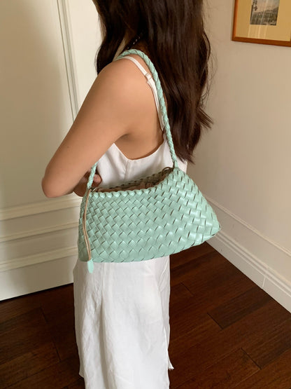 Woven Single Shoulder Handbag