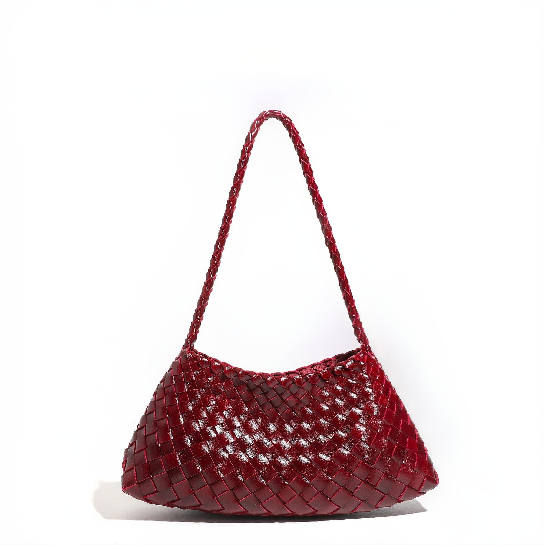 Woven Single Shoulder Handbag