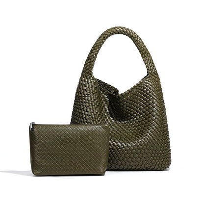 Woven Single Shoulder Handbag