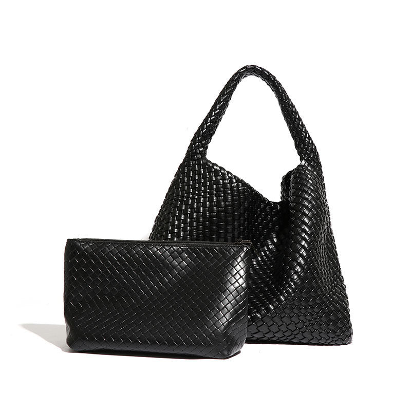 Woven Single Shoulder Handbag