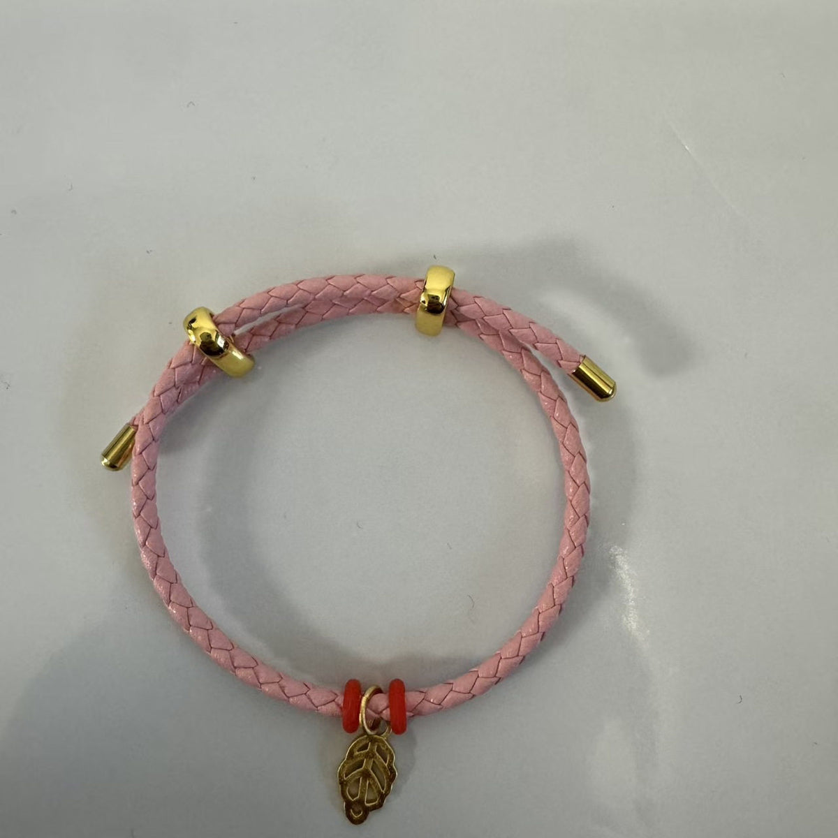 Woven Snowflake Leaf Bracelet