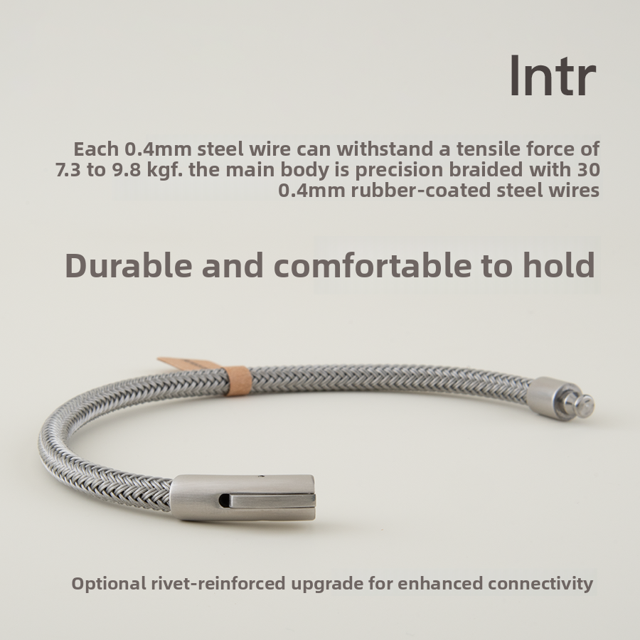 Woven Stainless Steel Bracelet