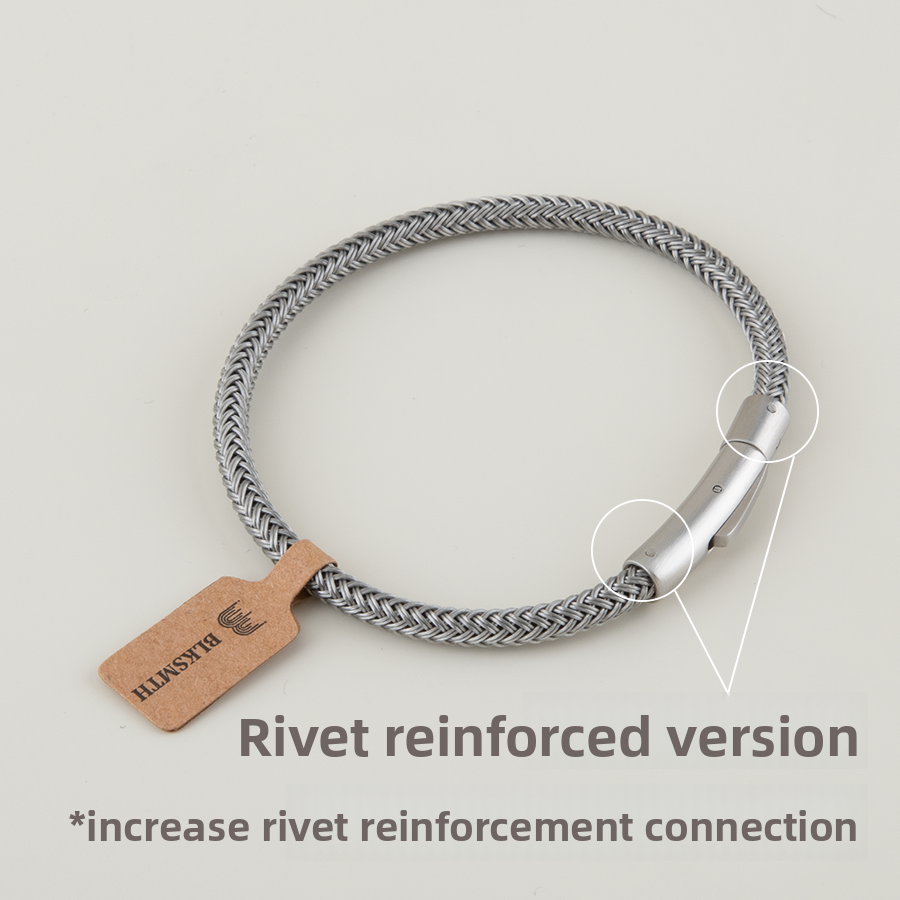 Woven Stainless Steel Bracelet