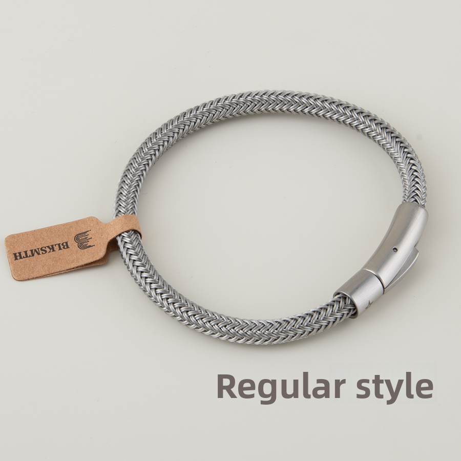 Woven Stainless Steel Bracelet