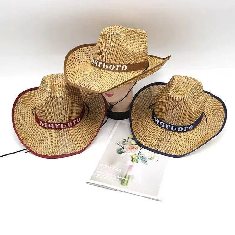 Woven Straw Sun Hat