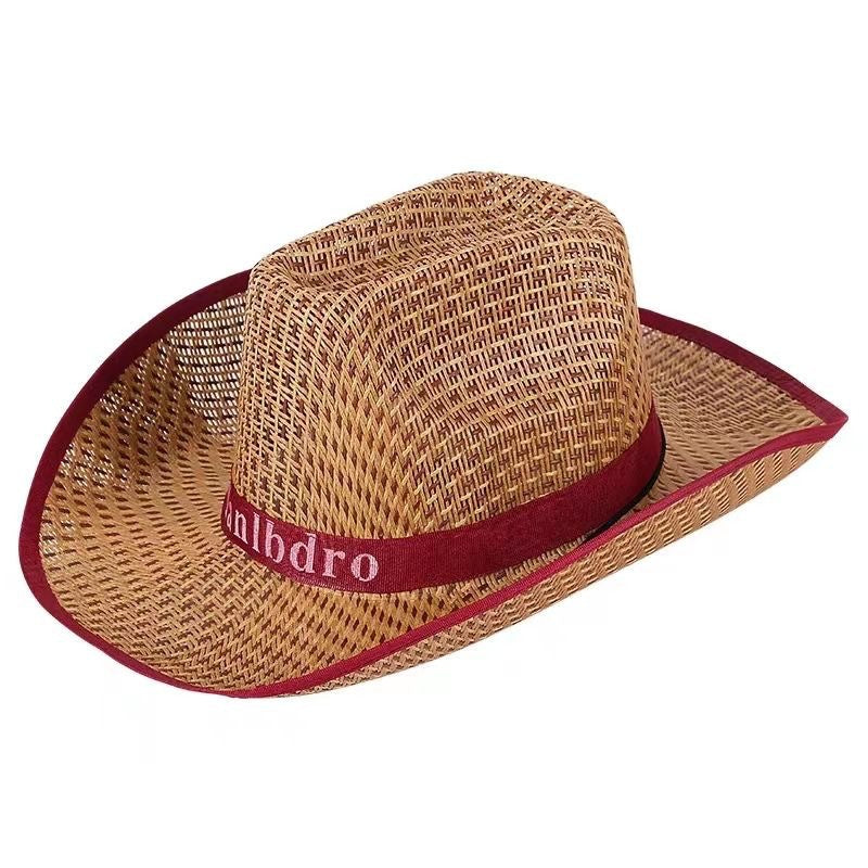Woven Straw Sun Hat