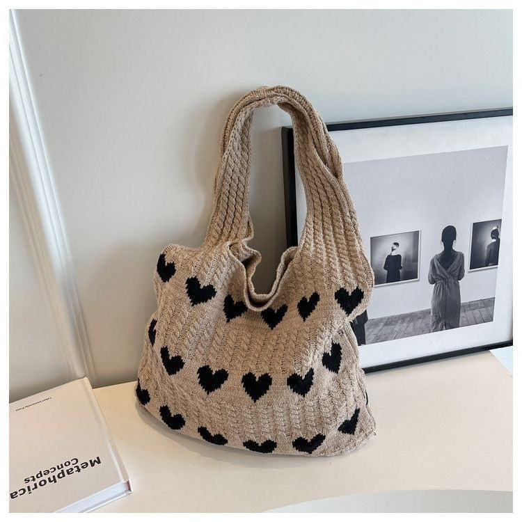 Woven Straw Tote Bag