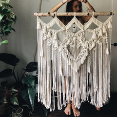 Off-White 90x100cm Pole100cm