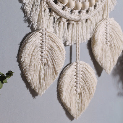 woven wall mirror