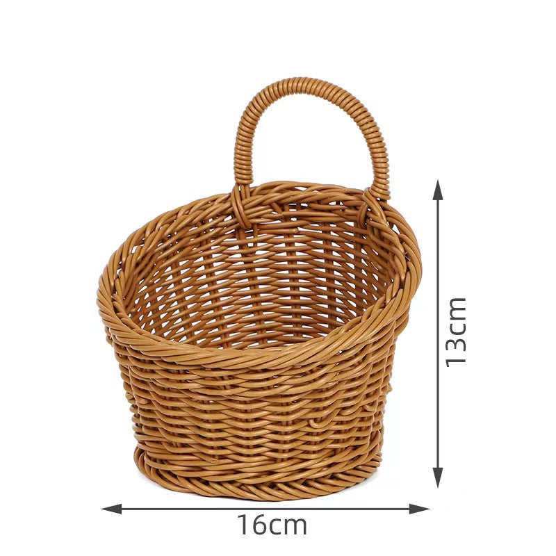 Woven Wall Mounted Storage Basket