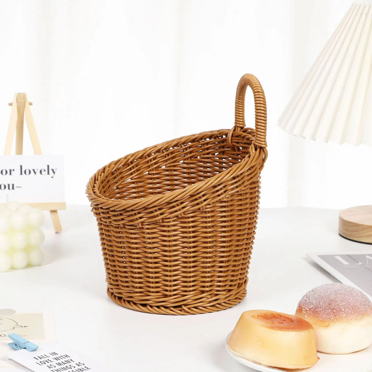 Woven Wall Mounted Storage Basket