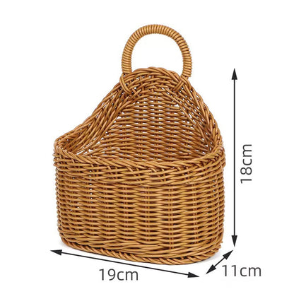 Woven Wall Mounted Storage Basket