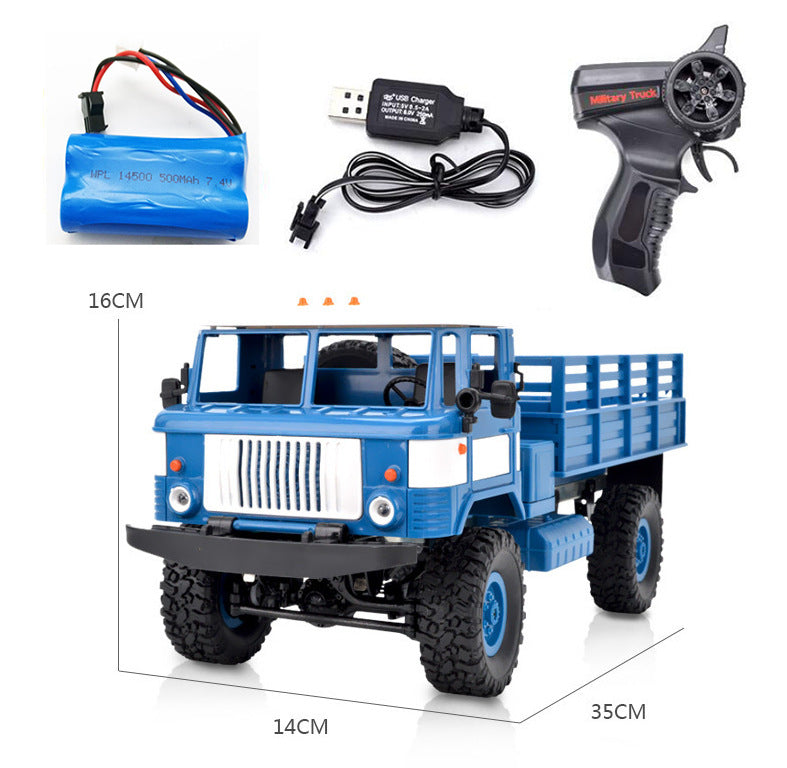 WPL 1:16 Scale Remote Control Off-Road Truck