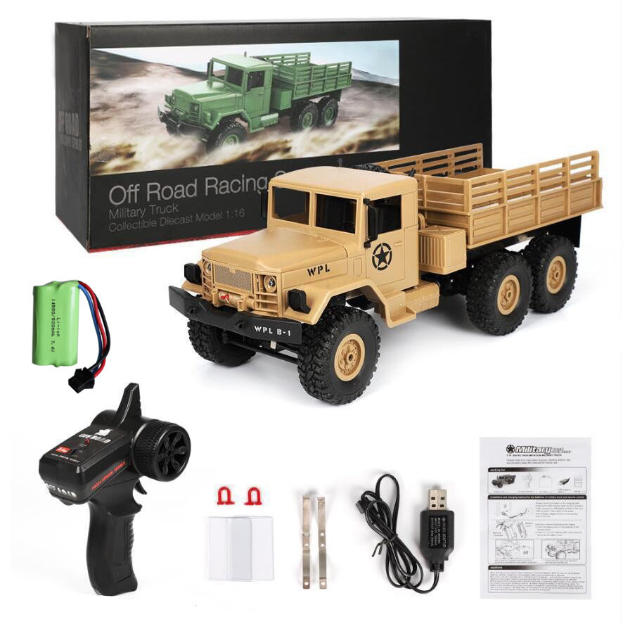 WPL 1:16 Scale Remote Control Off-Road Truck