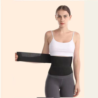 Wrapping and binding waist belt