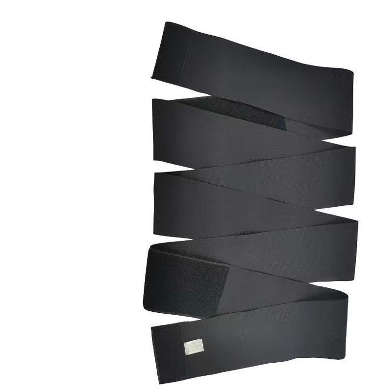 Wrapping and binding waist belt