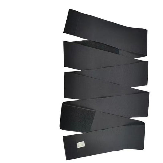 Wrapping and binding waist belt