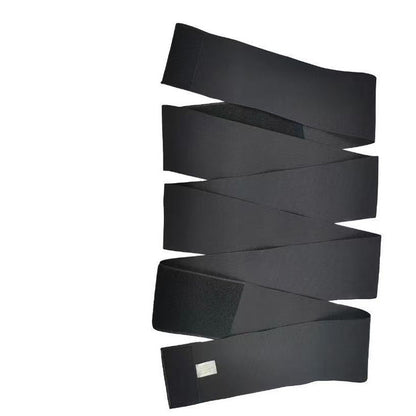 Wrapping and binding waist belt