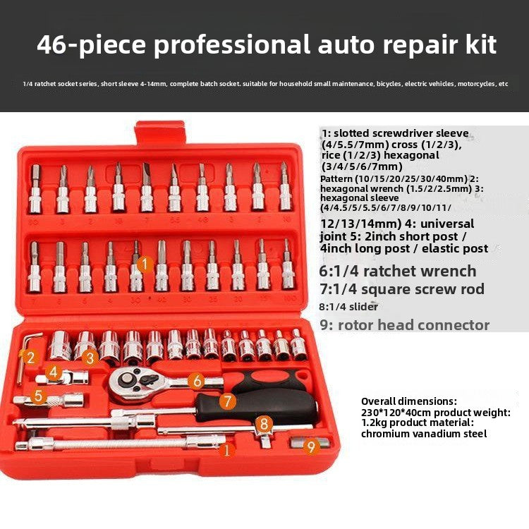 Wrench automotive repair tool kit