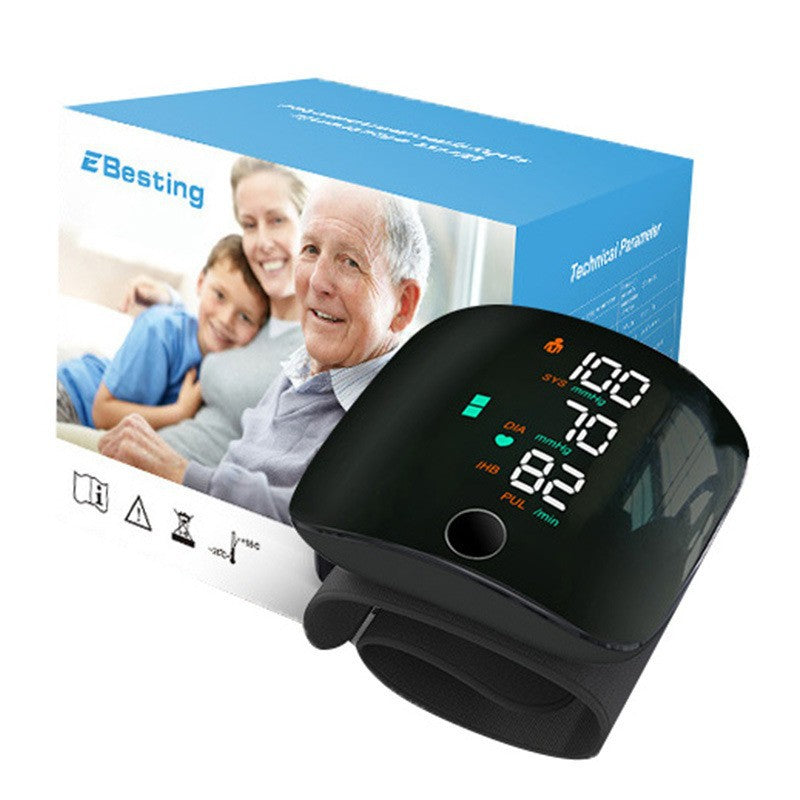 Wrist blood pressure monitor