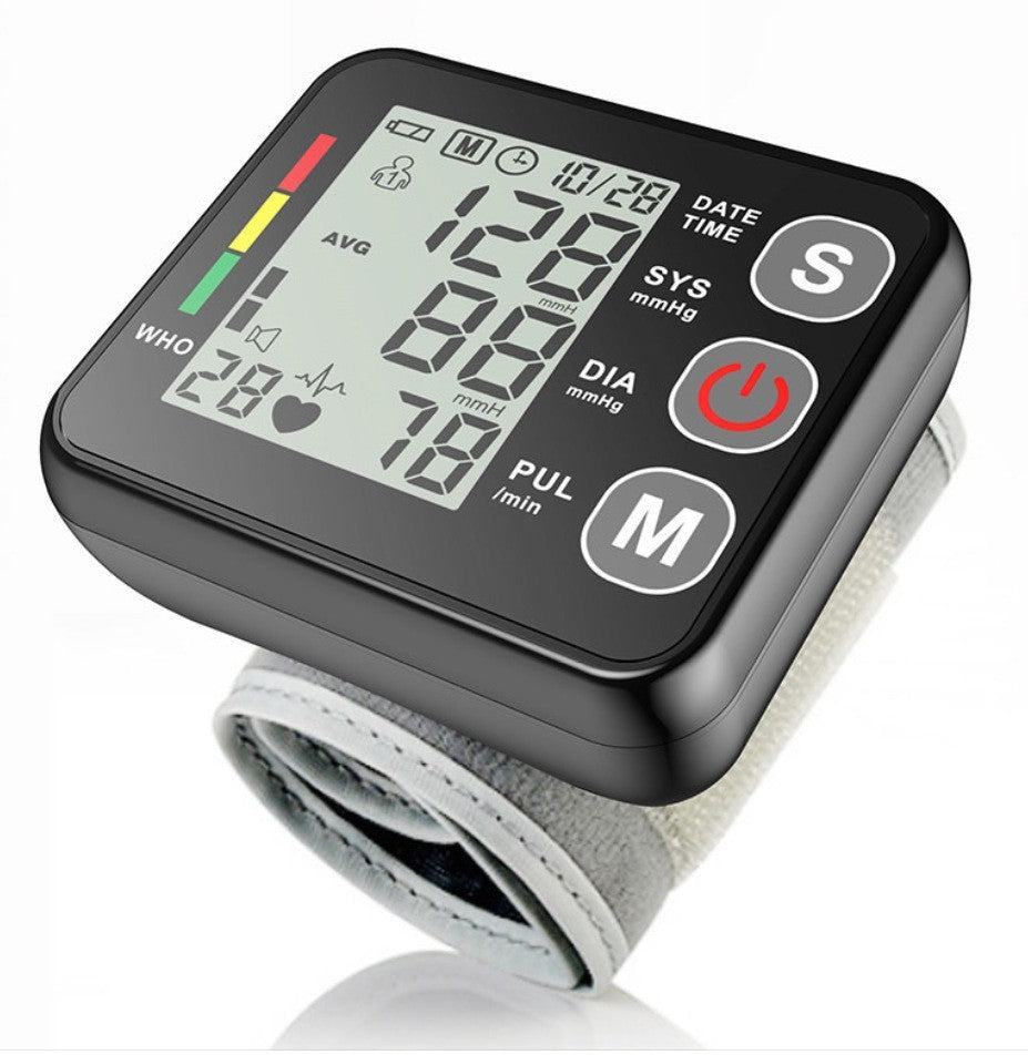 Wrist sphygmomanometer