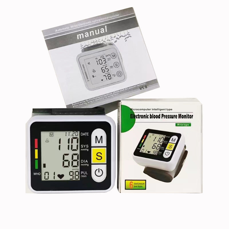Wrist sphygmomanometer