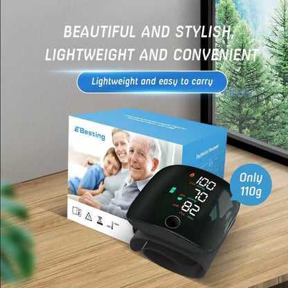 Wrist sphygmomanometer
