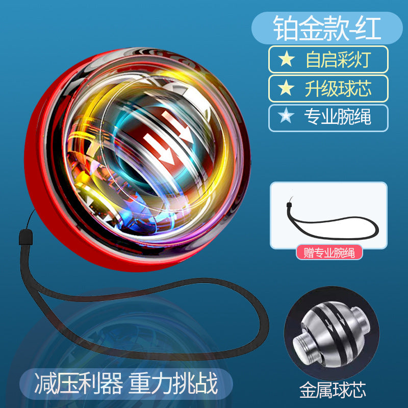 Wrist strength ball, luminous grip strength ball