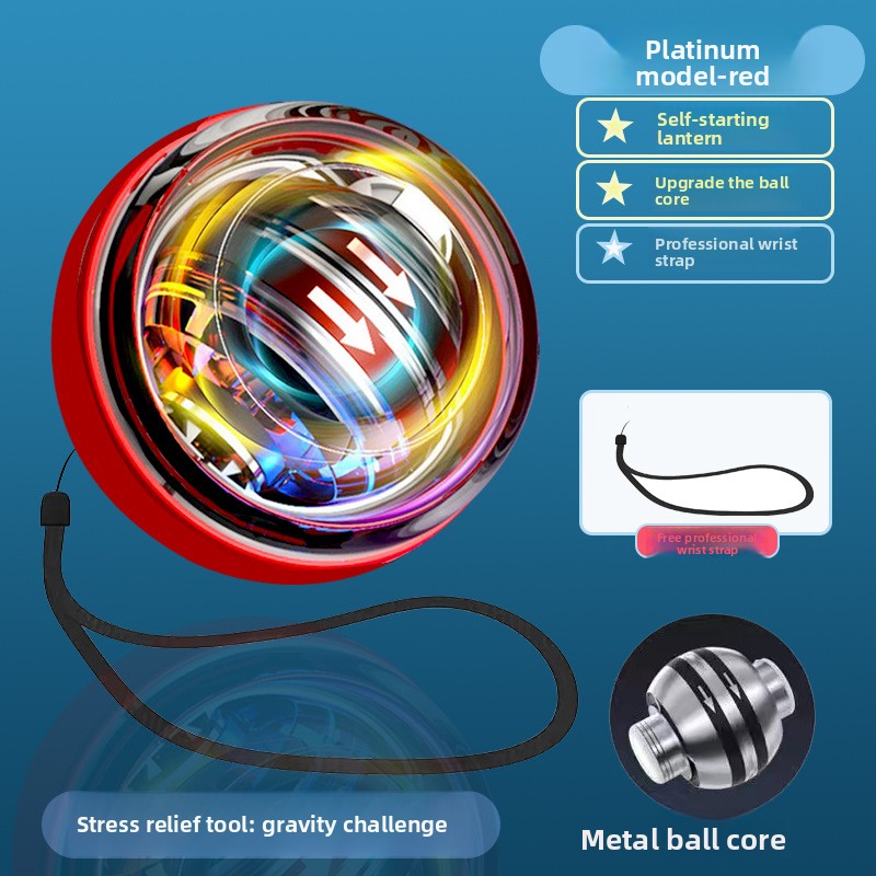 Wrist strength ball, luminous grip strength ball
