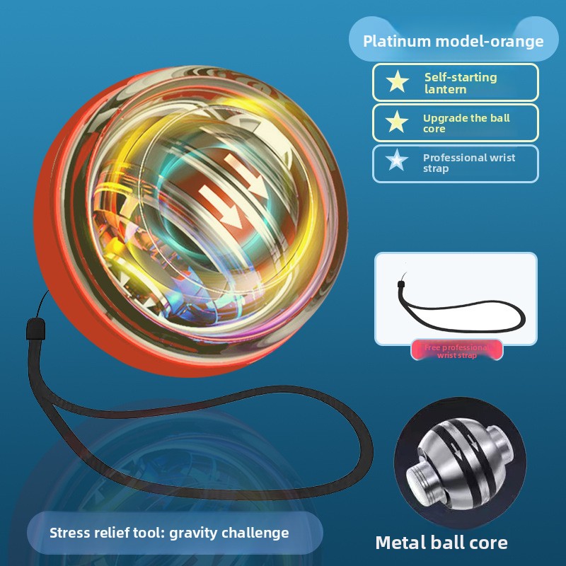 Wrist strength ball, luminous grip strength ball