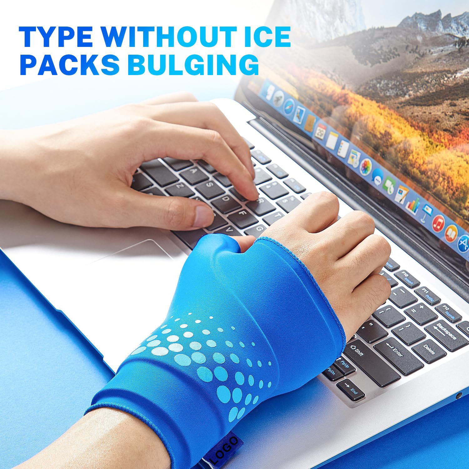 Wrist support gel gloves
