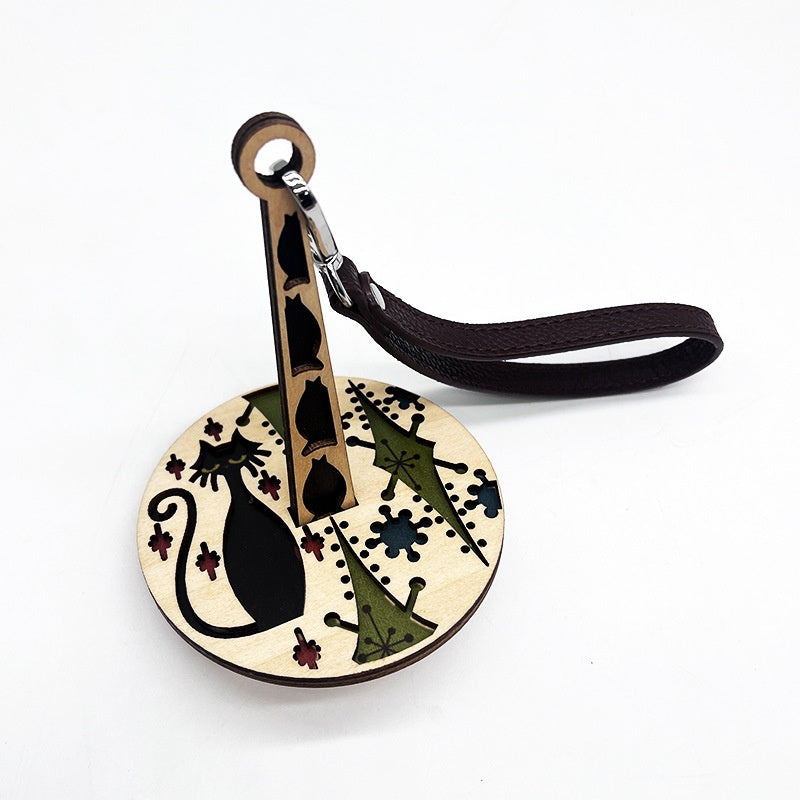 Wrist Yarn Holder Wooden Portable Yarn Ball Clip