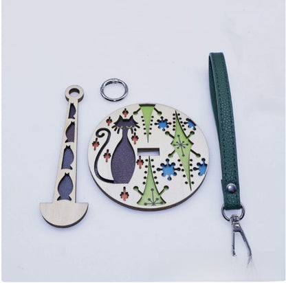 Wrist Yarn Holder Wooden Portable Yarn Ball Clip
