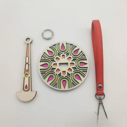 Wrist Yarn Holder Wooden Portable Yarn Ball Clip