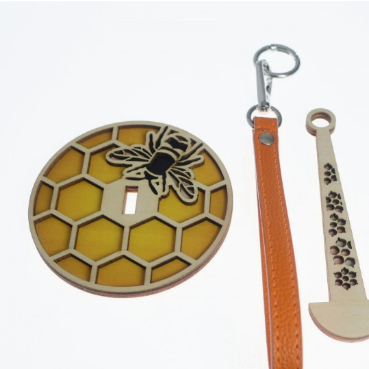 Wrist Yarn Holder Wooden Portable Yarn Ball Clip
