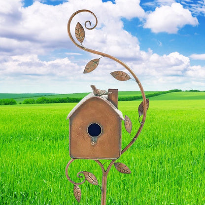 Wrought iron birdcage