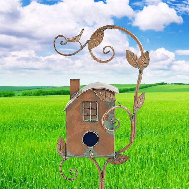 Wrought iron birdcage