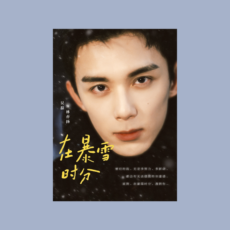 Wu Lei, Zhao Jinmai, and Wang Xingyue TV Drama Merchandise Poster
