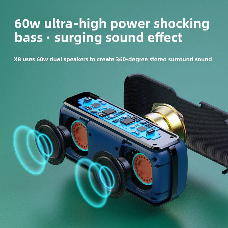 X8 Subwoofer Bluetooth speaker