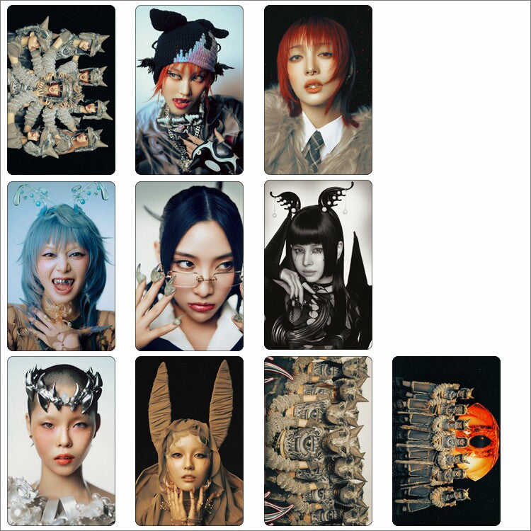 XG Concert Girl Group Card Stickers