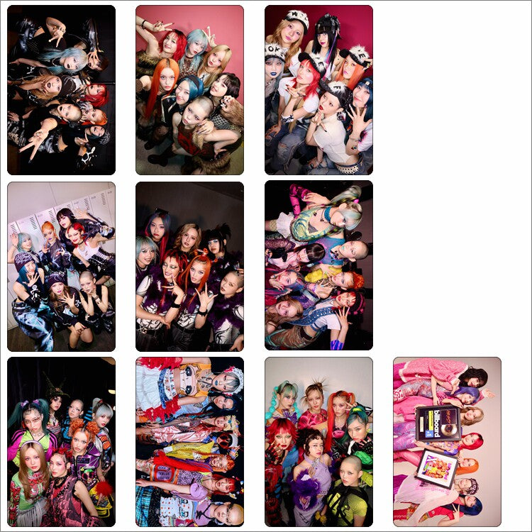 XG Concert Girl Group Card Stickers